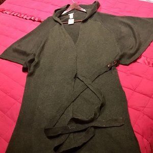 Free People Hooded Sweater Coat
